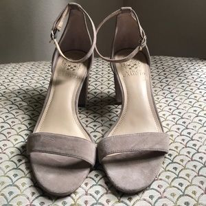 Size 7.5 | Tan Suede Vince Camuto Sandals